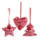 thumbnail image 1 of Decoraciones Navideñas Colgantes Artesanales Colgantes De La De Navidad Para árbol Rojo BLESIY none, 1 of 8