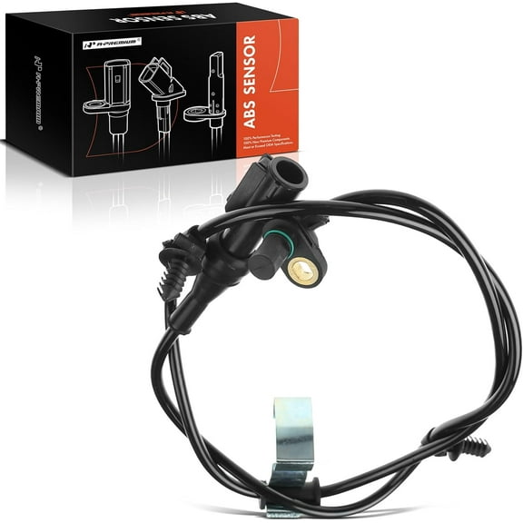 A-Premium ABS Wheel Speed Sensor Compatible with Ford & Lincoln Models - Edge 2009-2010, MKX 2009-2010, 3.5L, FWD - Rear Right Passenger Side, Replace# 265008265, 9T432C190AB