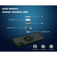thumbnail image 5 of is Specially Designed for iPhone Xr Anti-Scratches,Anti-Fingerprint, Built-in 360° Rotating Ring Bracket Solid and Durable Magnetic car Phone case, Suitable for iPhone Xr 6.1inches Male-Black, 5 of 6