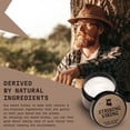 thumbnail image 5 of Striking Viking 4 oz Sandalwood Beard Butter for Men Conditioning Styling Beard Moisturizer, 5 of 6