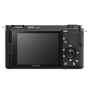 Sony ZV-E10 Mirrorless Digital Camera, 24.2 MP, with Caser, Charger and More, Black,(International Model)