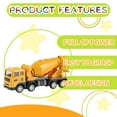 thumbnail image 4 of BESTSKY Toy Cars,Plastics Diecast Cars,Inertial Drive Baby Car Toys,yellow14, 4 of 6
