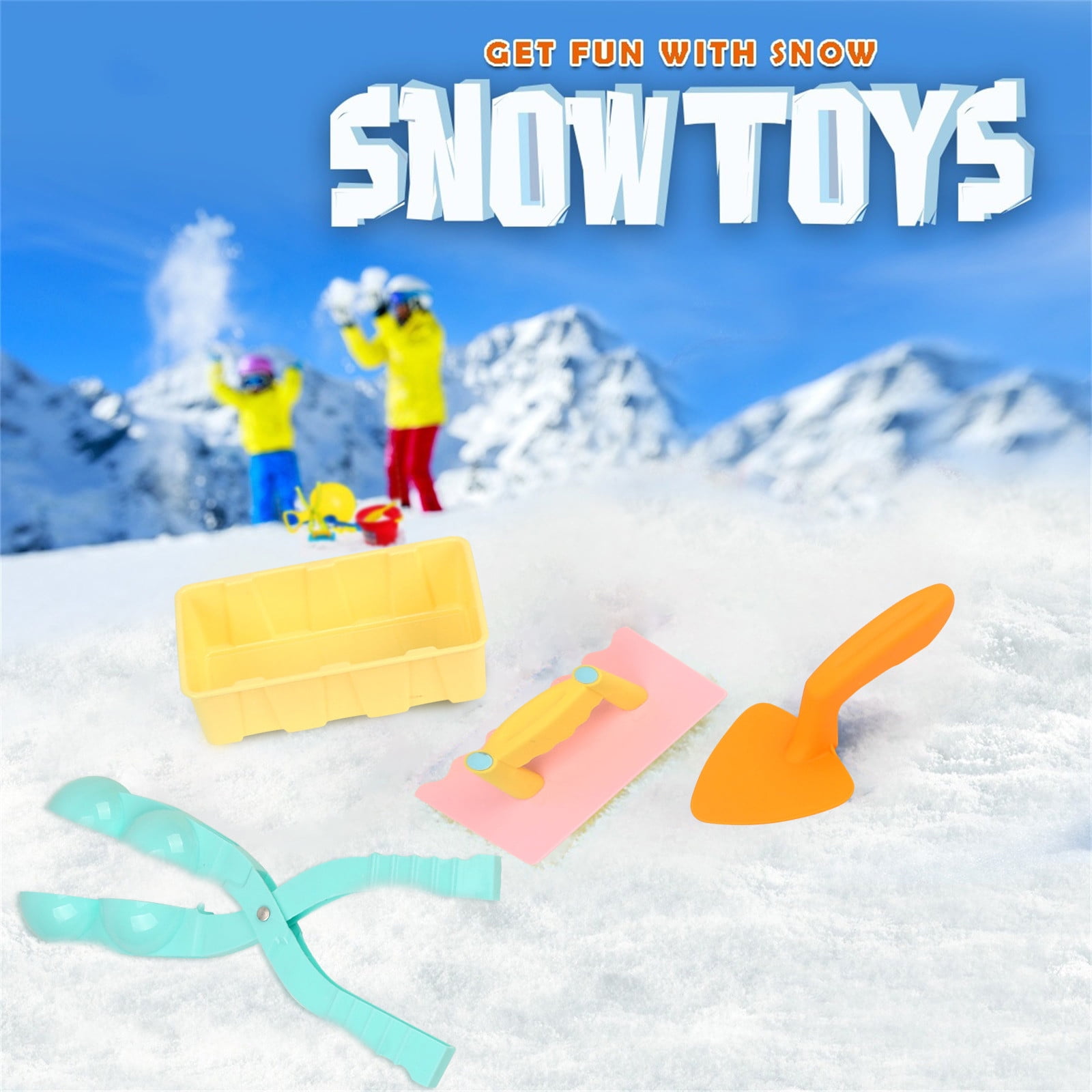Snowballs Maker Snow Play Building Kit Snow Fight Toys for Winter Outdoor