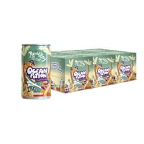 Roxberry Fruit & Veggie Fizz for Kids, Ocean Potion Fruit Punch, Sparkling Juice, 7.5 Fl Oz, No Artificial Stuff! - 24 Count Case