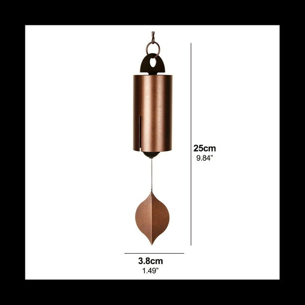 Campanas de Viento para Exterior,DecoracióN de JardíN,Campanilla Heroica para Exterior y DecoracióN de Patio (10 Pulgadas) Campanilla de Viento, DecoracióN de JardíN para Exterior