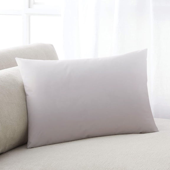 Beige Ombre Oversized Pillow Covers, White Gradient Modern Abstract Art Soft Breathable Throw Pillow Cases with Invisible Zipper, Decorative Pillowcase Pillows Protectors for Sofa Bed Couch 24"x36"