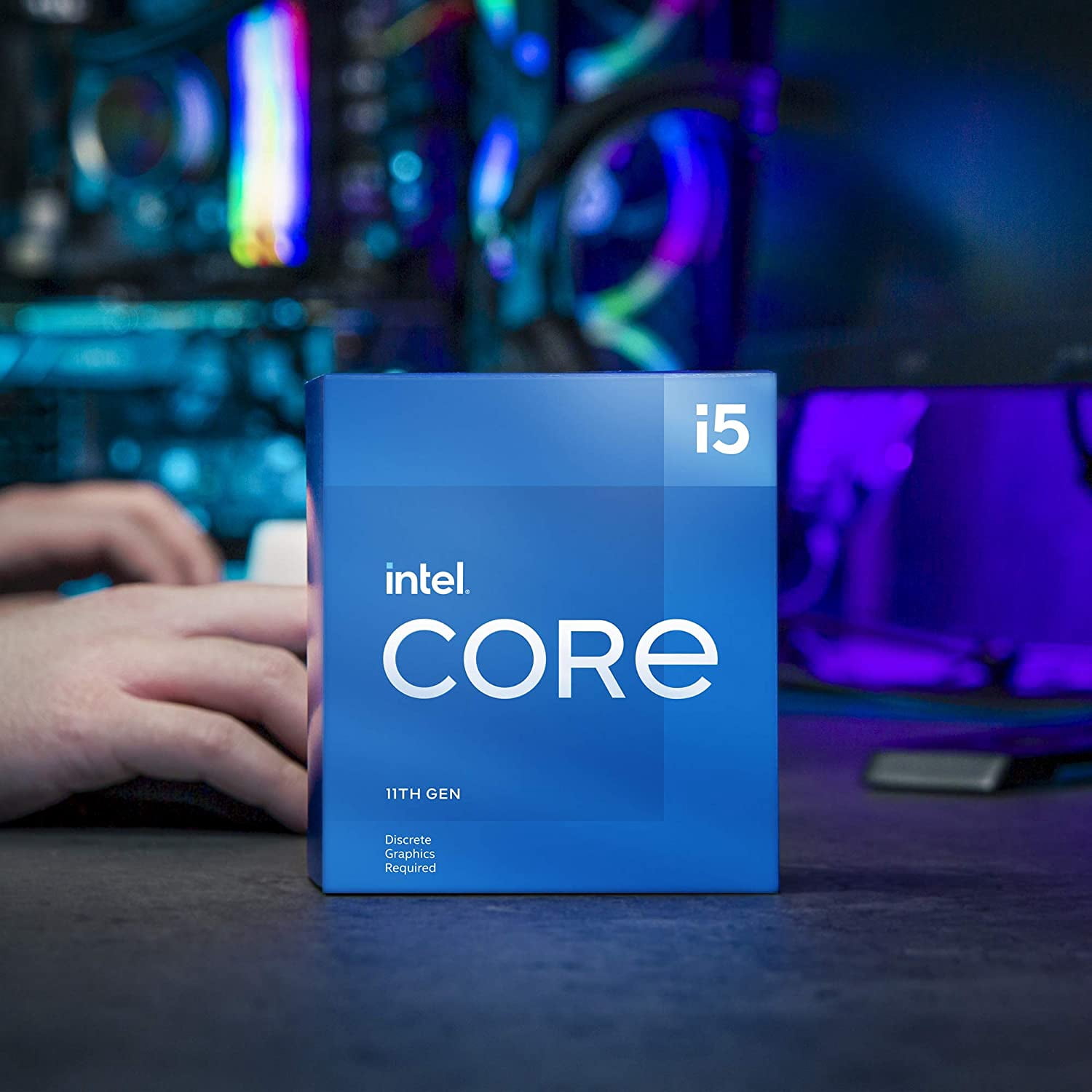 Intel Core i5-11400F Gaming CPU, 6 Cores up to 4.4 GHz, LGA1200