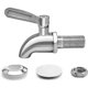 thumbnail image 4 of Beverage Dispenser Replacement Spigot,oak Leaf Stainless Steel Spigot Polished Finished, Dispenser Replacement Faucet, 4 of 5