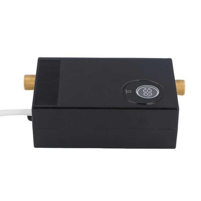 IPX4 petit chauffe-eau à écran tactile en laiton avec Entrée de commande