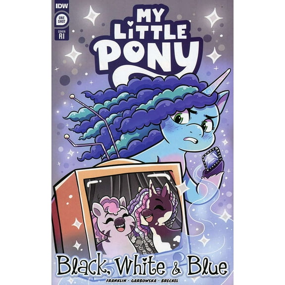 My Little Pony: Black, White & Blue #1C