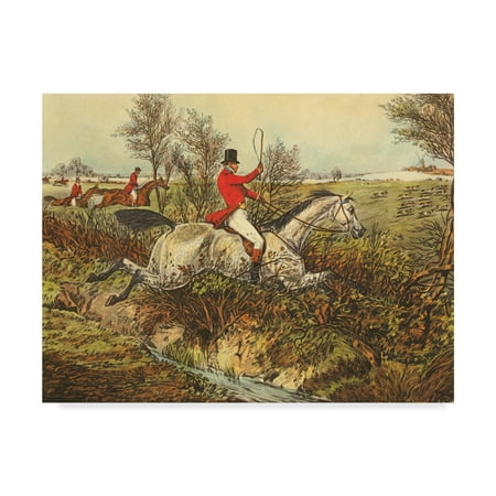 - Trademark Fine Art 'The English Hunt I' Canvas Art by Henry Alken