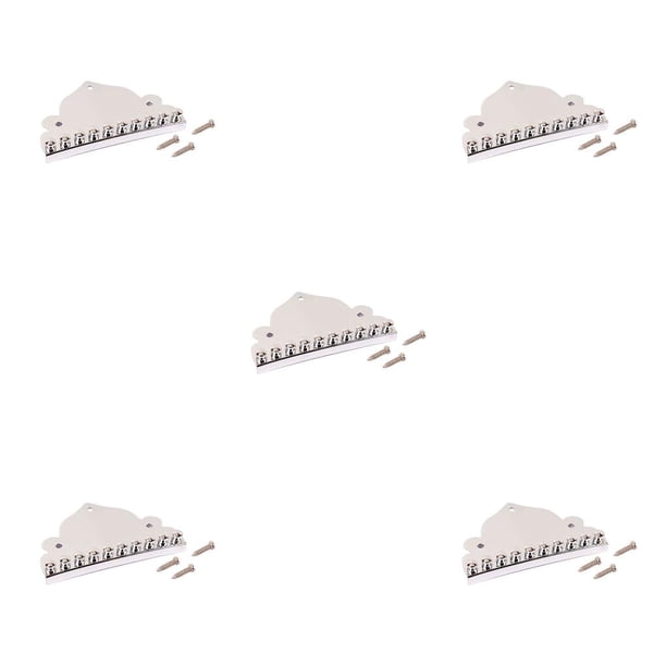 Eigraketly Mandolin Tailpiece Spare Parts Fittings Metal String Component Music Replace Pulling Part Replacement Board Instrument Mandolins Type2 NO2