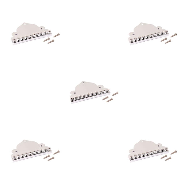Eigraketly Mandolin Tailpiece Spare Parts Fittings Metal Mandolins Component Instrument Music String Pulling Replacement Replace Part Board Type2 NO2
