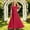 d-250Red531, variant on HAYIMI Child Chiffon Dress For Girls Summer Party Wear Soft Flowy Toddler Formal Evening O-Neck Flutter Sleeve Cute Dresses