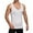 White, variant on Men's Compression Shirt Body Vest - Short Sleeve, Nylon, Chest Flattening Effect, M-XXL Sizes for Fitness & Summer