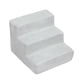 thumbnail image 2 of Escaleras con rampa para perros, escalones para mascotas, estables para sofá, sofá y cama alta, cubierta duradera lavable a máquina, escalera ligera Gris 3 pasos, 2 of 10