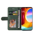 thumbnail image 5 of Compatible LG Velvet2 Case, Leather Wallet Case Stand View Magnetic Clasp Book Flip Folio Phone Cover - Green, 5 of 5