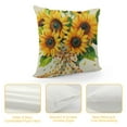 thumbnail image 4 of Nawypu  Sunflower Home Sweet Home Bless This Home Summer Throw Pillow Covers, Yellow Cushion Case for Sofa Couch, 4 of 5