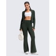 thumbnail image 3 of CRZ YOGA Softretch No Front Seam Flare Leggings 31'' High Waist Womens Yoga Pants Buttery Soft Comfy, 3 of 5