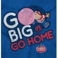 thumbnail image 2 of Dubble Bubble Go Big Or Go Home Logo Hoodie Sweatshirt Women Men Brisco Brands M, 2 of 6