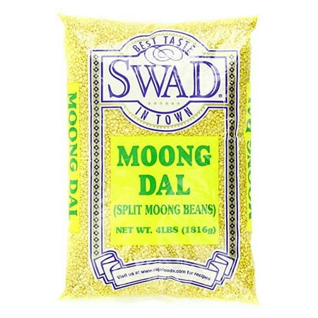 Swad Moong Dal Beans, Split, 4 Pound