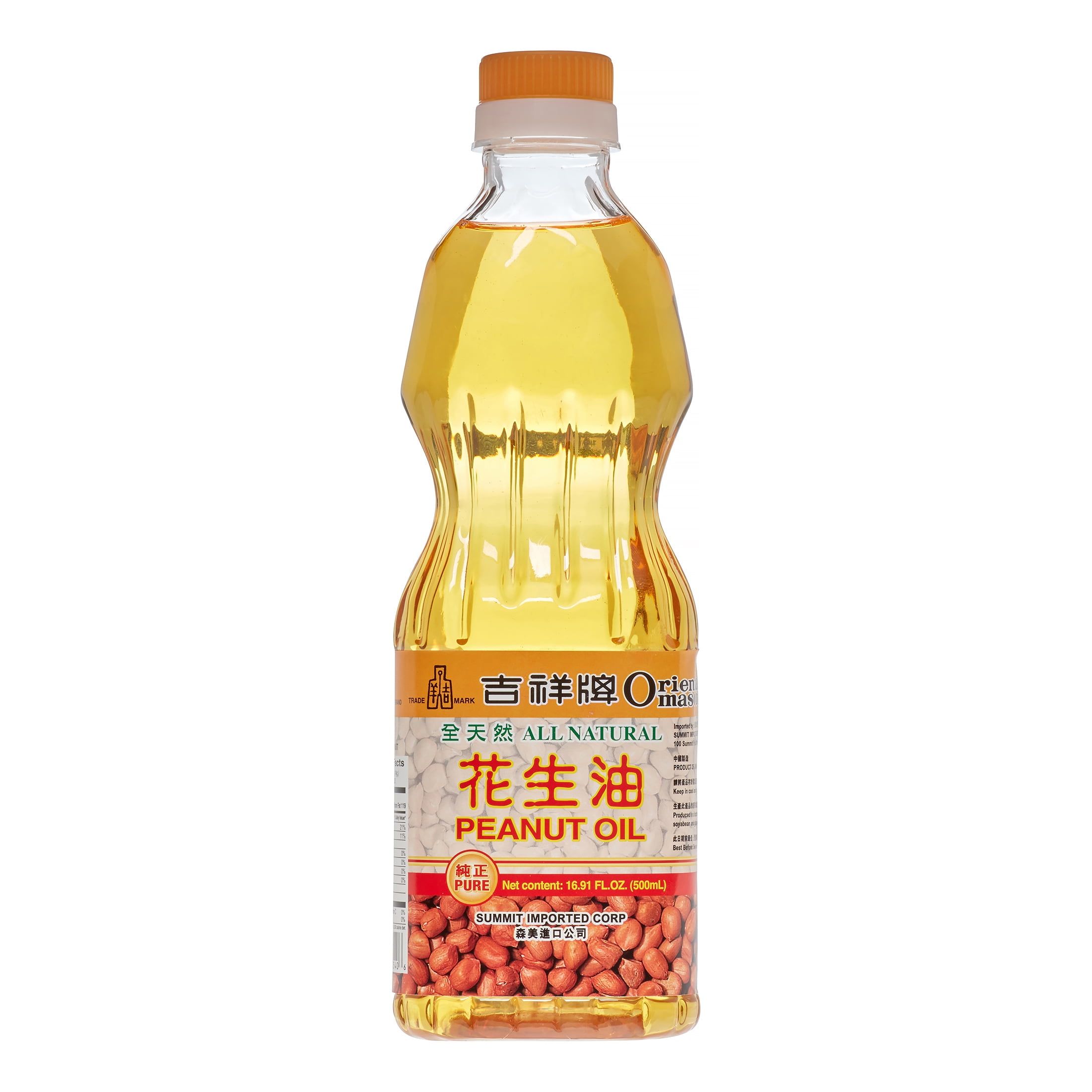 Oriental Mascot Peanut Oil, 16 Fl Oz