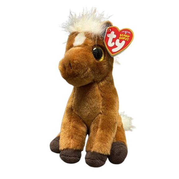 Ty Beanie Boo Morty The Brown Mustang - 6"