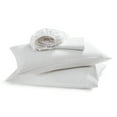 thumbnail image 4 of Virtu Bed Sheets Set, Deep Pocket Rayon Derived from Bamboo Blend Cooling 4 Piece Twin Sheets sets, White, 4 of 7