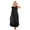 Black, variant on HomeGardon Nightgowns for Women,Summer Dresses Women Lace Homewear Ice Silk Sleeveless Nightdress Nightdress