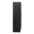 thumbnail image 4 of Prepac Elite Accent Cabinet with Panel Doors, Black Storage Cabinet, Bathroom Cabinet, Pantry Cabinet with 3 Shelves 16.75" D x 32" W x 65" H, BSCR-1001-1, 4 of 11