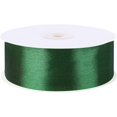 Dark Green Ribbon 60 Yards 1 1/2 Inch Emerald Green Satin Ribbon ...