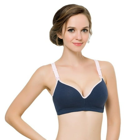 

Deepwonder Women Nursing Maternity Bra Full Bust Sleeping Wireless Bralette for Breastfeeding