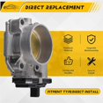 thumbnail image 5 of DX23-9F991-AB CarThrottle Body for Jaguar 2013-2020 Land Rover, 5 of 5