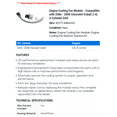 thumbnail image 2 of Engine Cooling Fan Module - Compatible with 2006 - 2008 Chevy Cobalt 2.4L 4-Cylinder GAS 2007, 2 of 2