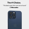 thumbnail image 2 of totallee Thin iPhone 15 Pro Max Case, Thinnest Cover Ultra Slim Minimal - for Apple iPhone 15 Pro Max (2023) (Navy Blue), 2 of 3