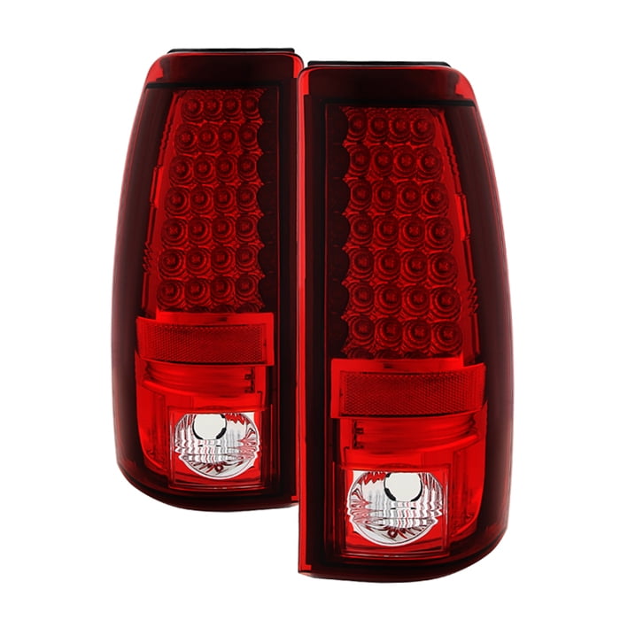 For 2007 GMC Sierra Classic Sonar LED Tail Lights (Red/Clear) YDALT