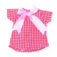 thumbnail image 1 of Tela escocesa para muñecas Sunnimix Vestido de cuadros de 14 pulgadas con decoración de Bowknot, 1 of 5