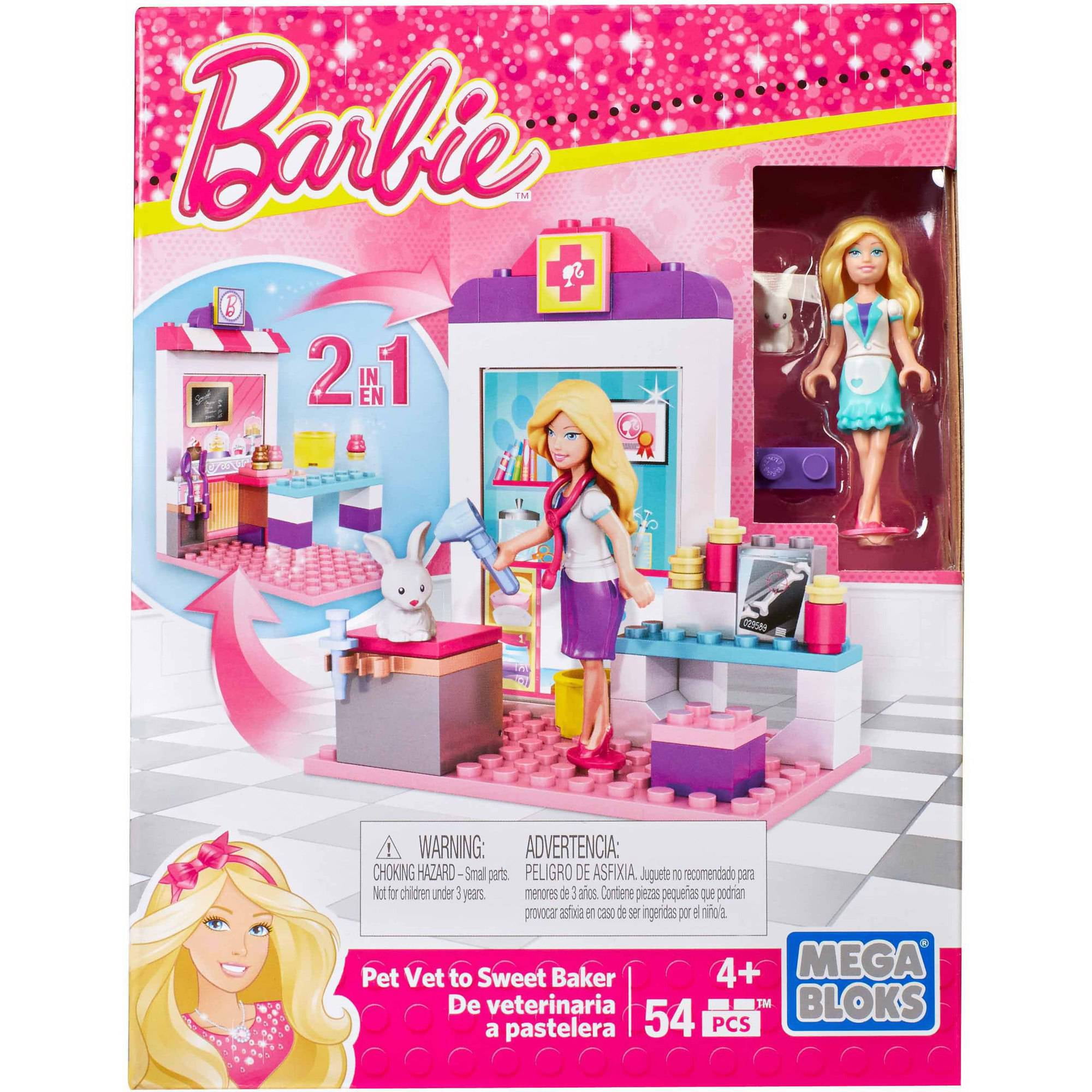 barbie mega bloks sets