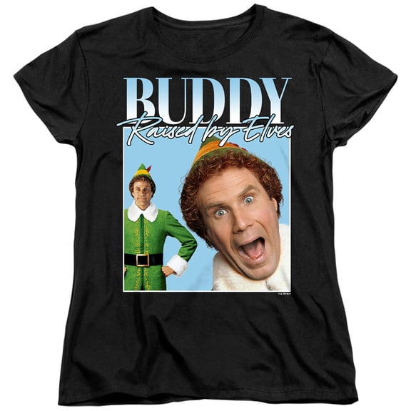 Elf Buddy Christmas Homage Women's T Shirt