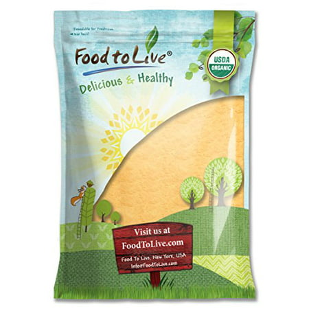 Food To Live certifié racine de maca en poudre biologique (non-OGM, Terre Crue Racine de maca, la farine, en vrac) (8 livres)