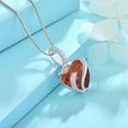 thumbnail image 4 of FJ Infinity Necklaces for Women 925 Sterling Silver Love Heart Garnet Pendant January Birthstone Jewelry Gifts for Wife Girlfriend Mom Daughter, 4 of 7