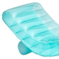 thumbnail image 4 of Funsicle 5.6ft FunChaiser Lounge, Inflatable Pool Float, Lagoon Blue, Adults, Unisex, 4 of 9