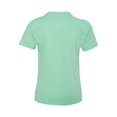 thumbnail image 3 of Hanes Authentic TAGLESS Kid`s Cotton T-Shirt, M, Clean Mint, 3 of 3