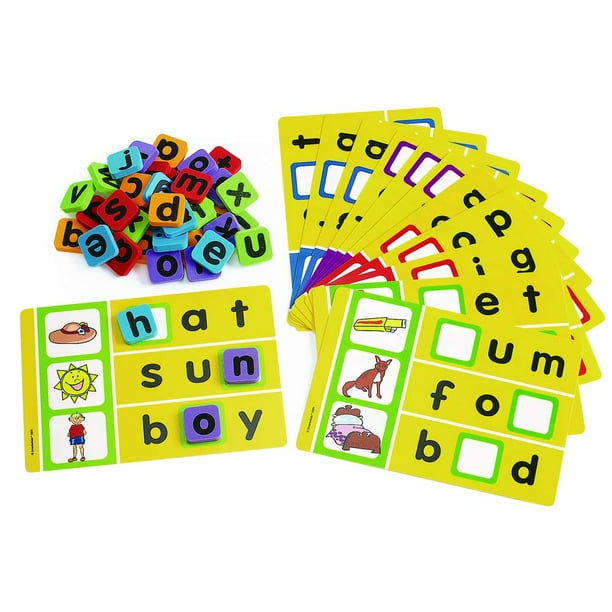 Learning Resources – Juego De Ortografía Con Phonics Word For Word – Rápido, Codificado Por Colores Y Para 2-4 Jugadores (Aprendizaje Divertido)