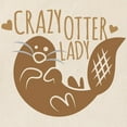 thumbnail image 2 of CafePress - Crazy Otter Lady Tote Bag - Unisex Canvas Tote Bag, Beige, 1-Piece, 2 of 7