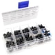 thumbnail image 1 of Whataatahia 10 Valor 100 Unids/set Micro Interruptor de Botón Táctil Kit de Caja Surtida Momentánea de Plástico Negro 50mA 12VDC, 1 of 5
