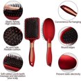 thumbnail image 2 of 26-27 Oval Anti-Static Hair Styling Detangling Air Cushion Massage Comb (Style 01), 2 of 5