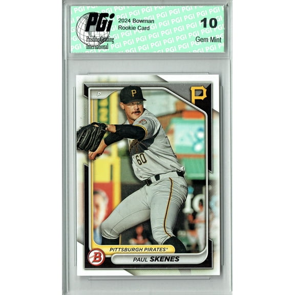 Paul Skenes 2024 Bowman #BP-125 Rookie Card PGI 10