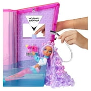 Mermaze Mermaidz™ Salon & Spa Playset with Lights, Bubble Wall, Working Shower, Bathtub, Beauty Station, and 19 Accessories