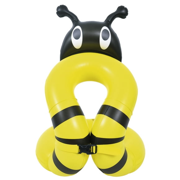 Pool Central Inflatable Honey Bee Swimming Pool Vest - 16" - Age 2-6